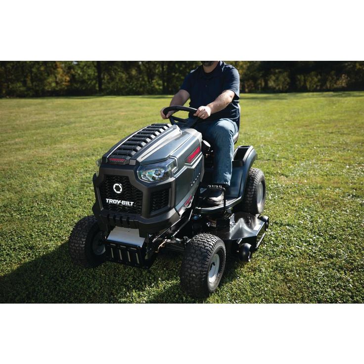 Troy-Bilt Super Bronco XP 46 in. 679 cc V-Twin Engine Hydrostatic Driv ...