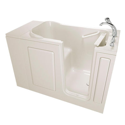 Value Series 48 in. Right Hand Walk-In Bathtub in Biscuit - Super Arbor