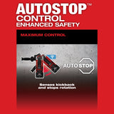 Milwaukee M18 FUEL 18V Lithium-Ion Brushless 1-1/8 in. Cordless SDS-Plus Rotary Hammer & HAMMERVAC Dust Extractor Kit with Brushless Grinder, 2x XC6.0 Batteries