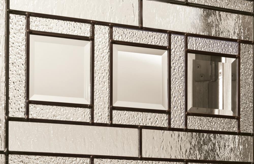 JELD-WEN Craftsman 36-in x 80-in Steel 1/4 Lite Right-Hand Inswing Primed Prehung Single Front Door
