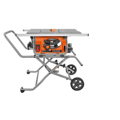 10 in. Pro Jobsite Table Saw with Stand