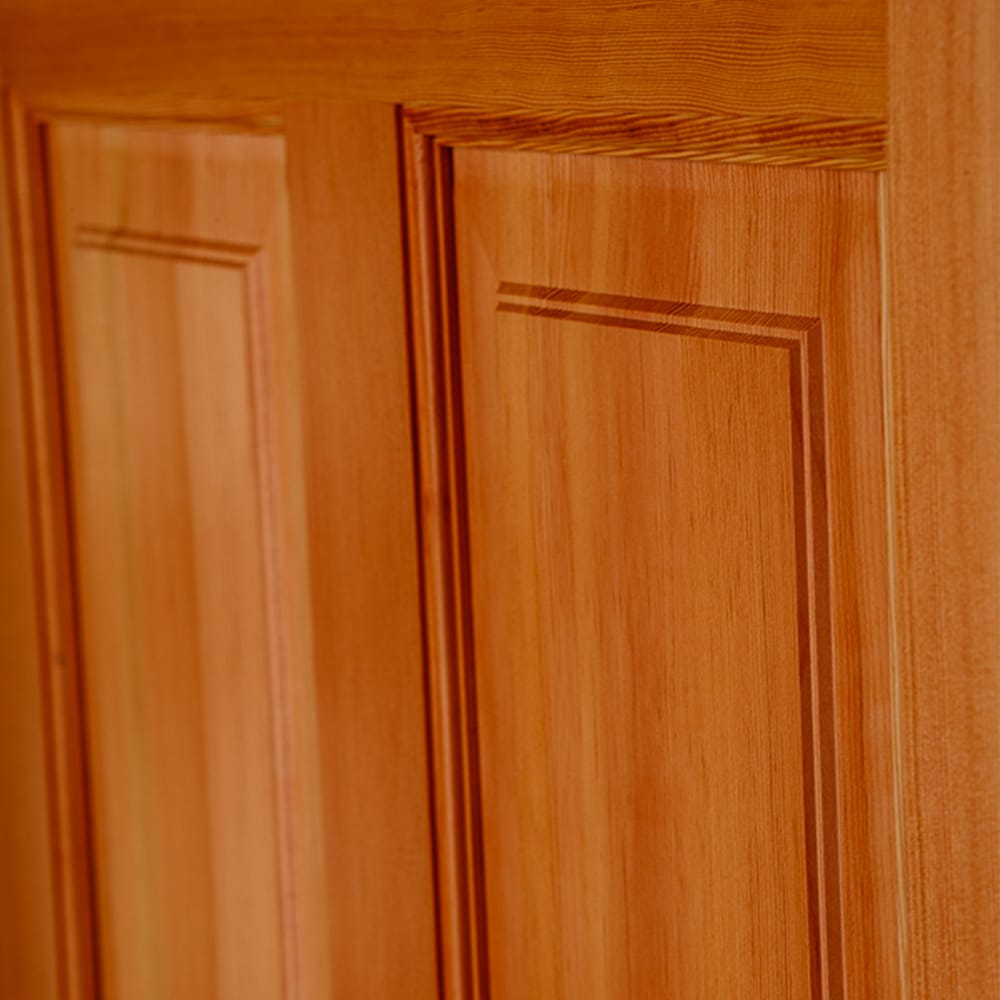 Simpson 36x80 Wood Prehung Front Door with Clear Glass