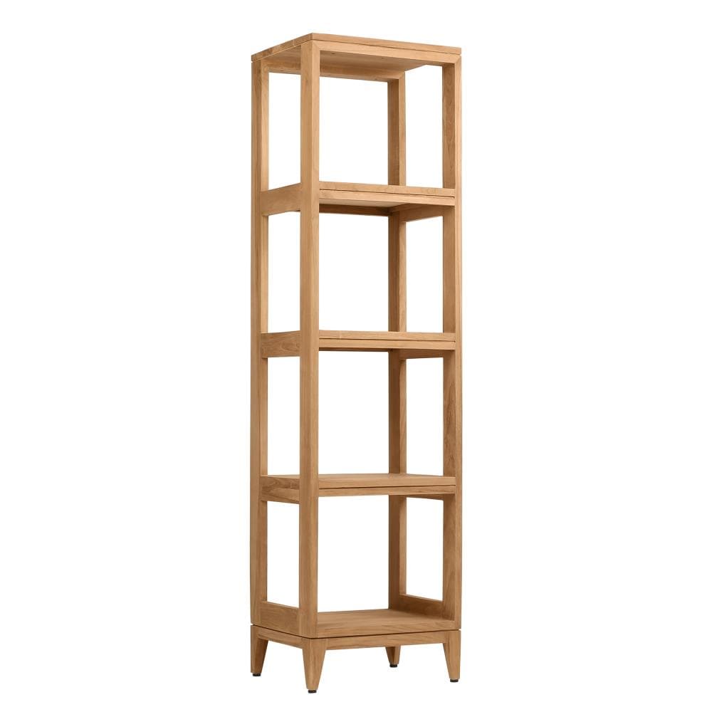 Avanity Teak 16 in. W x 13 in. D x 60 in. H Natural Linen Cabinet