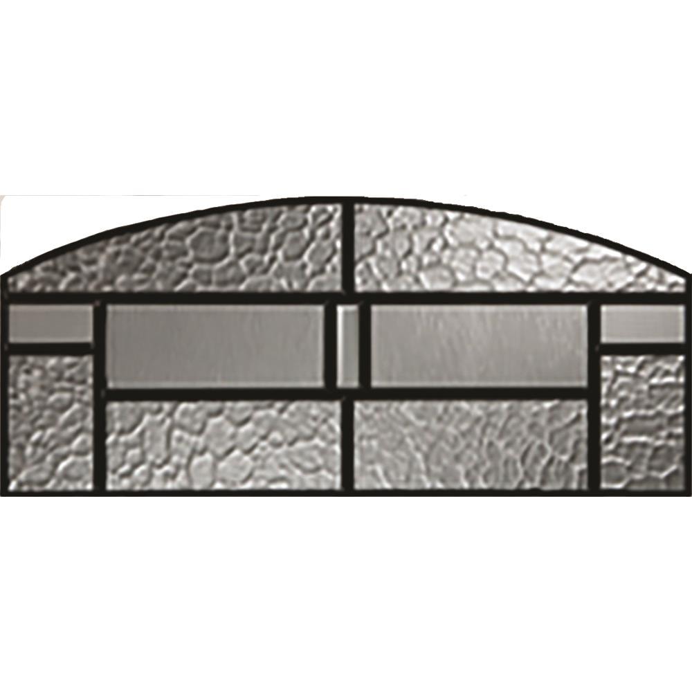 JELD-WEN Pembrook 36-in x 80-in Fiberglass 1/4 Lite Left-Hand Inswing Primed Prehung Single Front Door with Brickmould