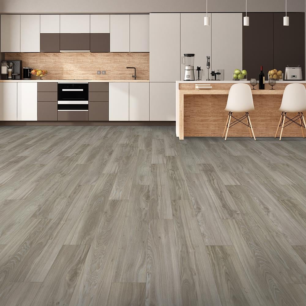 Mohawk Tybee Island 7-3/4-in Wide x 4-1/2-mm Thick Waterproof Interlocking Luxury Vinyl Plank Flooring (18.22-sq ft)