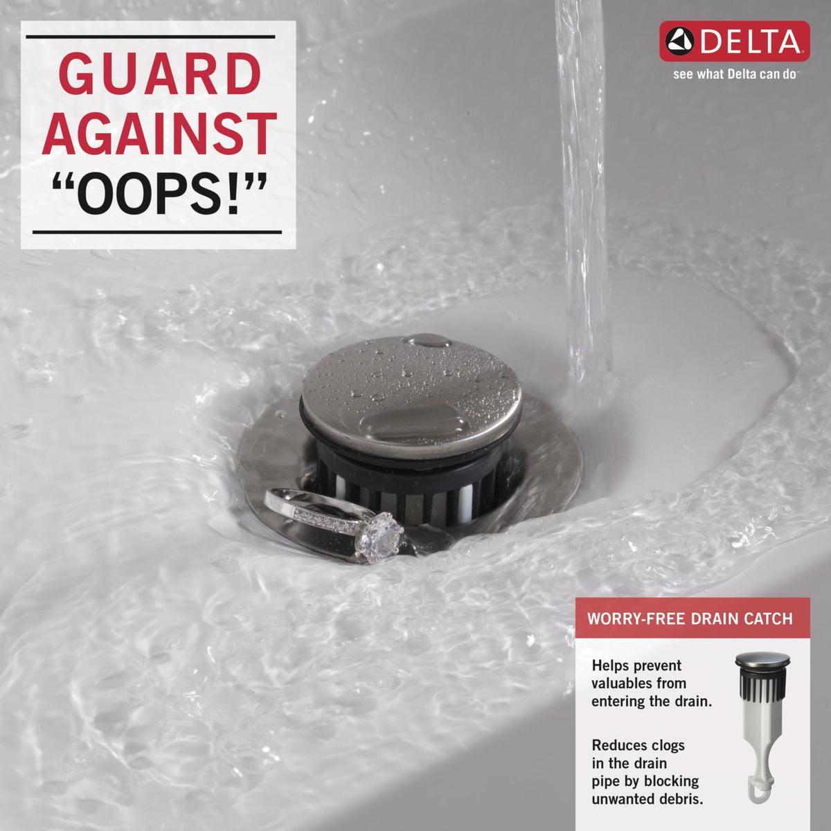 Delta Valdosta Venetian Bronze 2-Handle 4-in Centerset WaterSense Bathroom Sink Faucet with Drain