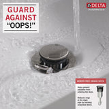 Delta Valdosta Venetian Bronze 2-Handle 4-in Centerset WaterSense Bathroom Sink Faucet with Drain