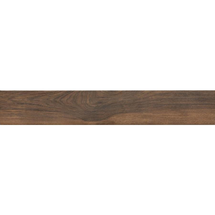 TRUE PORCELAIN CO. Pensacola Brown 6-in x 36-in Glazed Porcelain