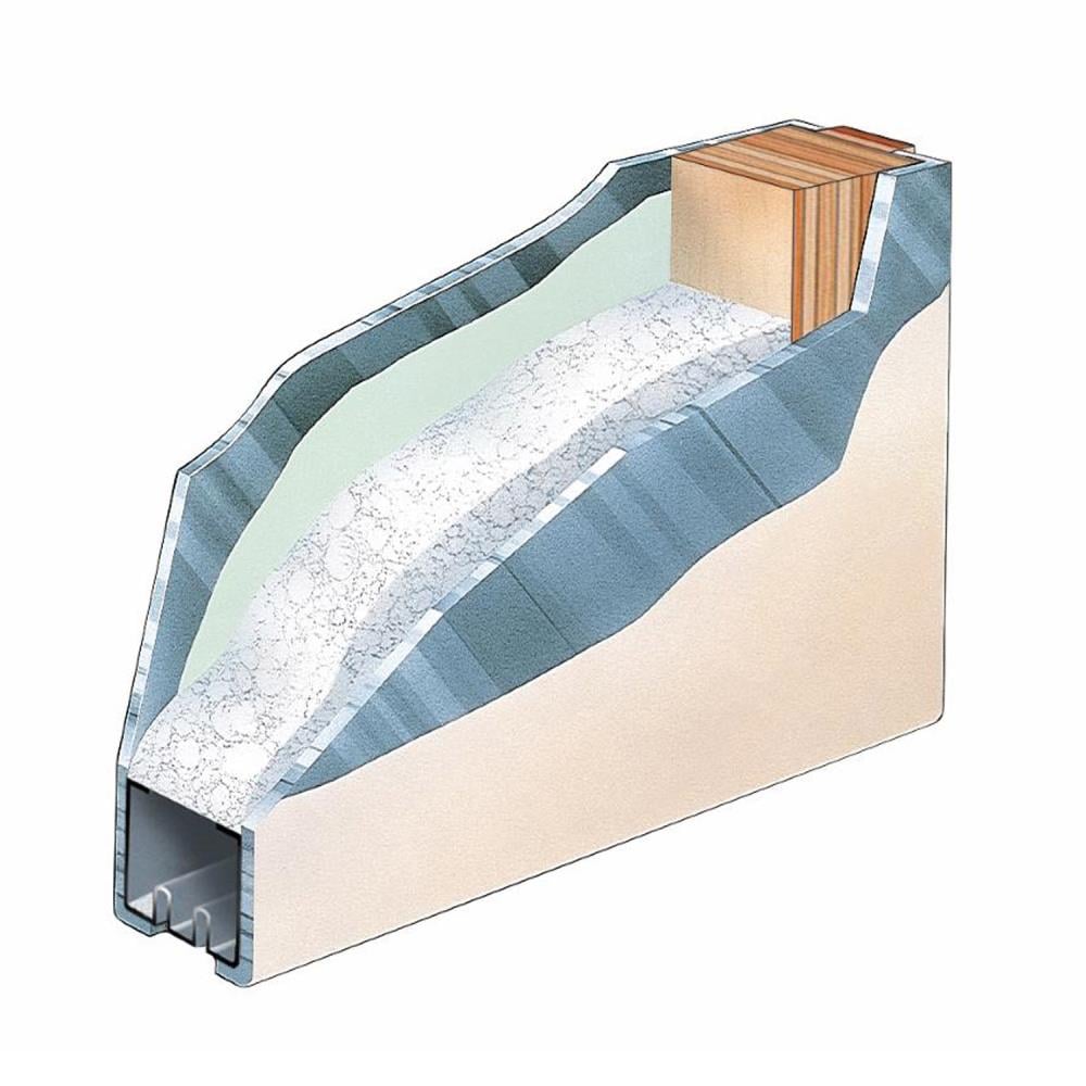 JELD-WEN 32-in x 80-in Steel Right-Hand Outswing Primed Prehung Single Front Door