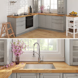 Kraus Stainless Steel Undermount Laundry Sink with Drain and Faucet