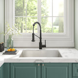Kraus 18.5" x 24" Stainless Steel Undermount Laundry Sink with Faucet