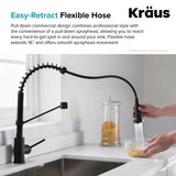 Kraus 18.5" x 24" Stainless Steel Undermount Laundry Sink with Faucet