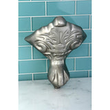 Classic Double Ended 66 in. Cast Iron Clawfoot Bathtub in White and Faucet Combo in Brushed Nickel - Super Arbor