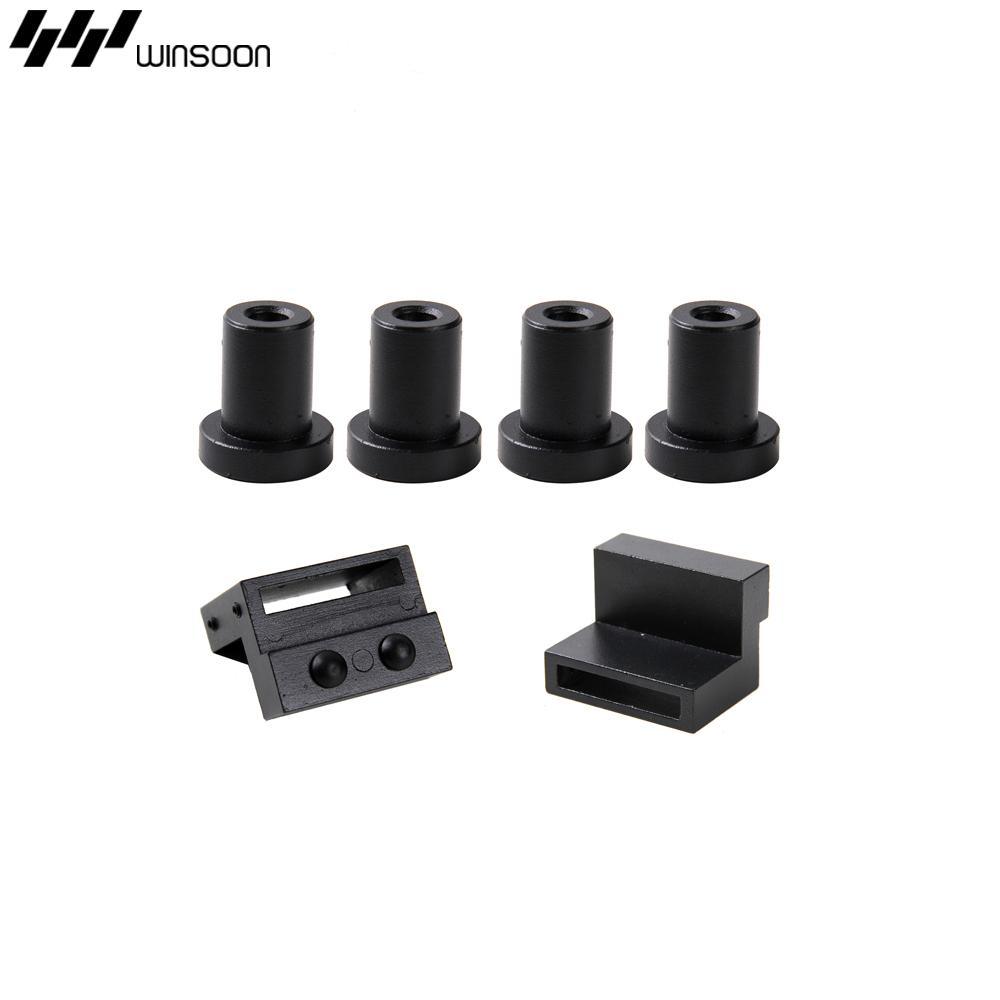 6 ft./72 in. Top Mount Sliding Barn Door Hardware Track Kit for Double Doors with Non-Routed Floor Guide Frosted Black - Super Arbor