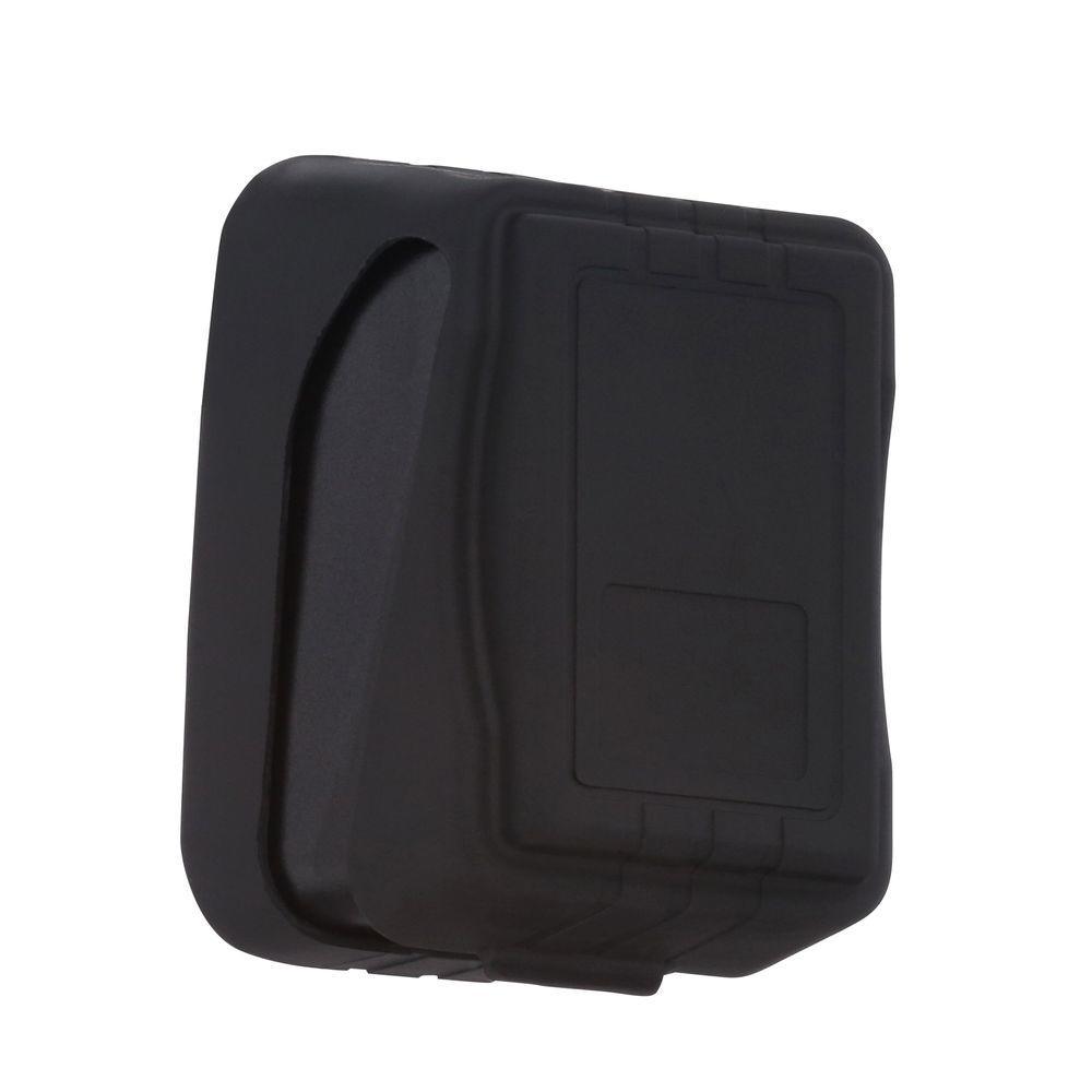Pro 7-Key Lock Box with Pushbutton Combination Lock and Cover, Black ...