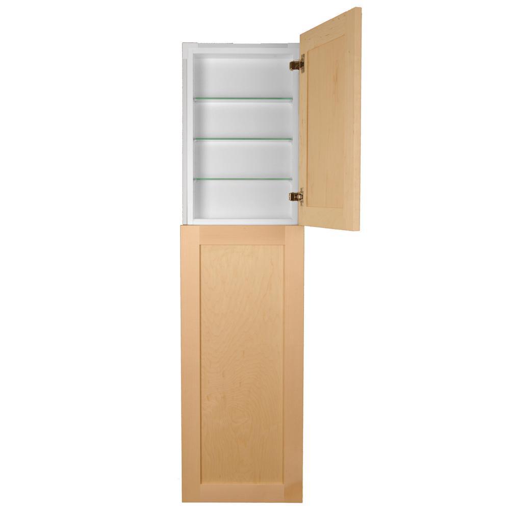 Silverton 14 in. x 56 in. x 4 in. Frameless Recessed Medicine