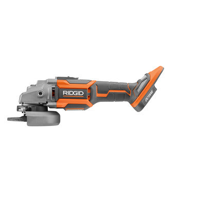 RIDGID 18-Volt OCTANE Cordless Brushless 4-1/2 in. Angle Grinder Kit with 3.0 Ah OCTANE Bluetooth Battery and Charger