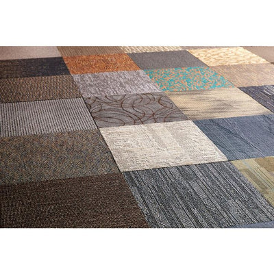 TrafficMaster Versatile Assorted Commercial Pattern 24 in. x 24 in. Carpet Tile (10 Tiles/Case)