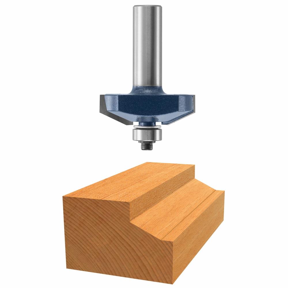 Arbor Cone Router Bosch 1-5/8-in Carbide-Tipped Horizontal Raised Panel Router Bit ...