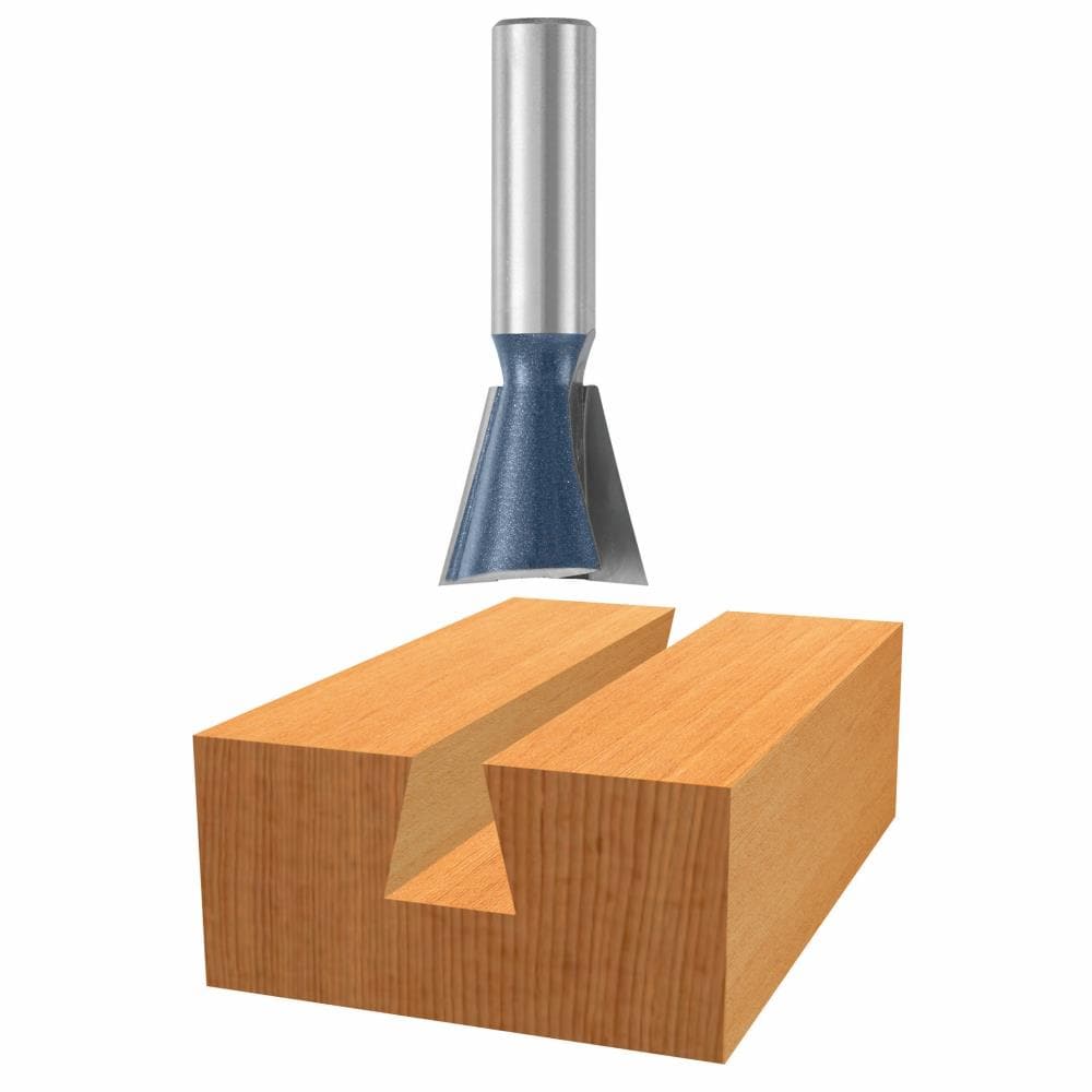 Arbor Cone Router Bosch 1/2-in Carbide-Tipped Dovetail Router Bit – Super Arbor