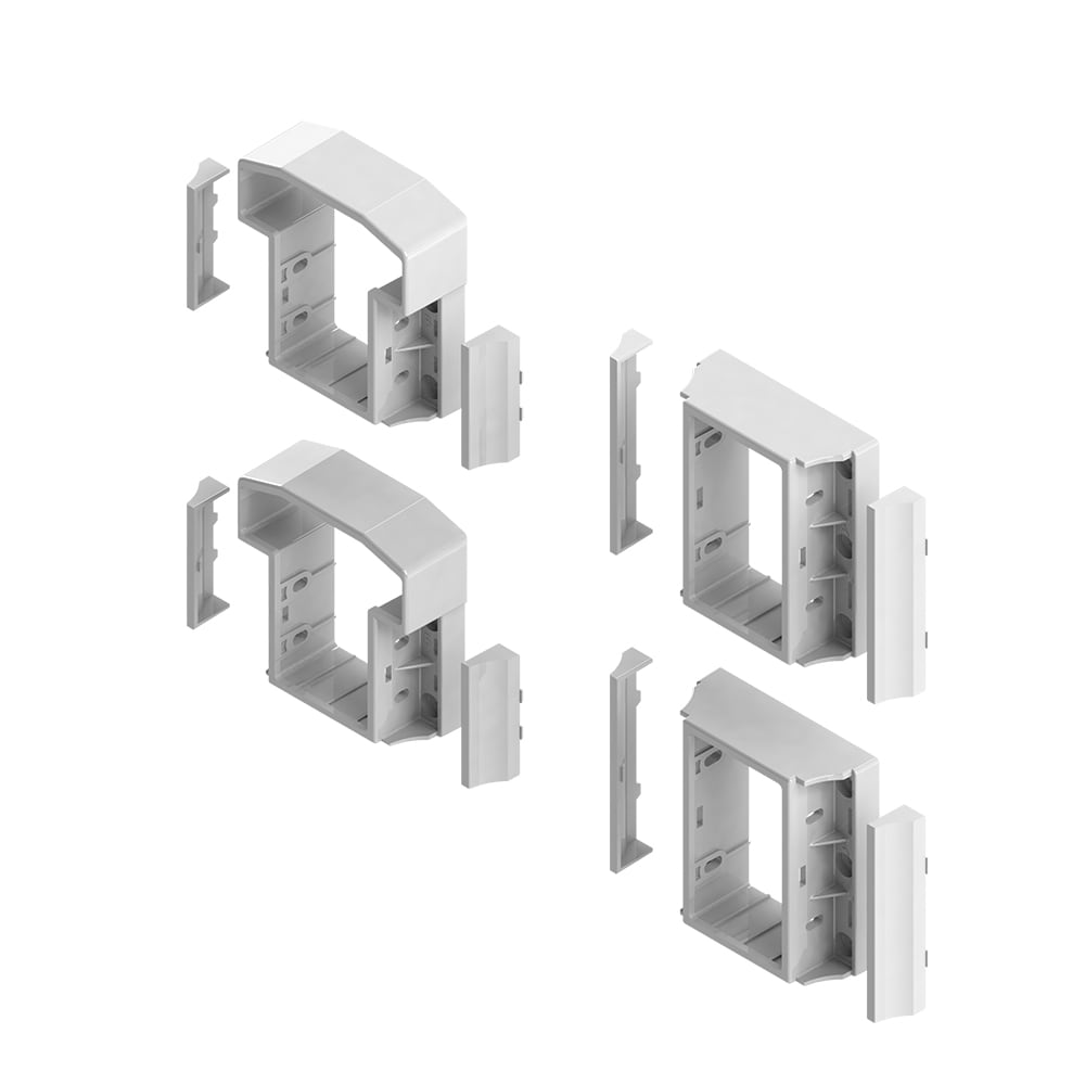 A single green leaf against a white background.