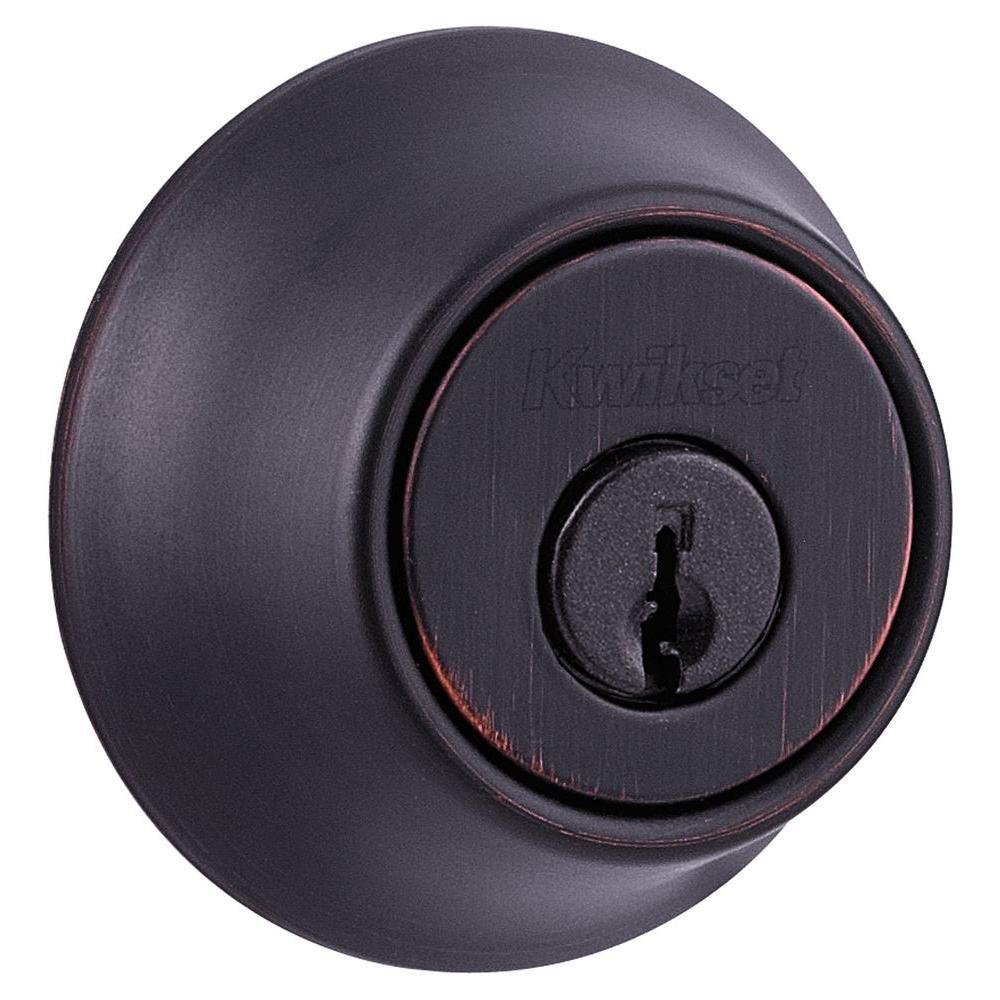 660 Series Venetian Bronze Single-Cylinder Deadbolt - Super Arbor
