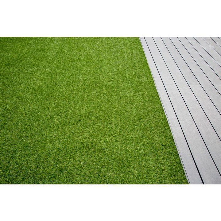 TrafficMaster Prairie 12 ft. Wide x Cut to Length Green Artificial