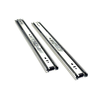 18 in. Full Extension Side Mount Ball Bearing Drawer Slide with Installation Screws (10-Pair)