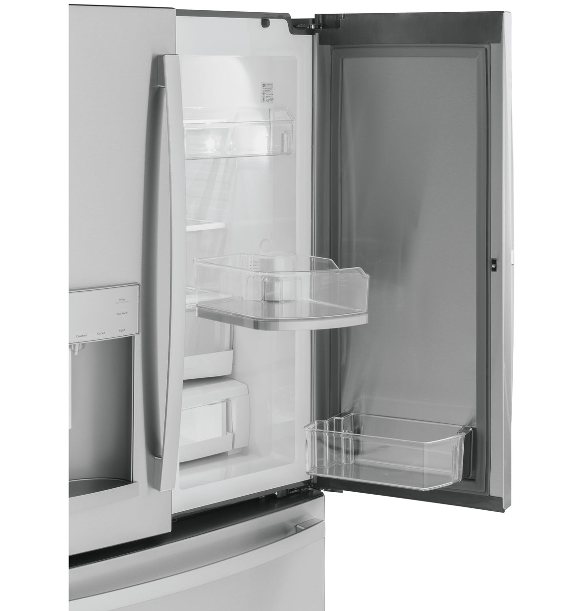 GE 27.8-cu ft French Door Refrigerator with Ice Maker and Door within Door (Fingerprint-Resistant Stainless Steel)