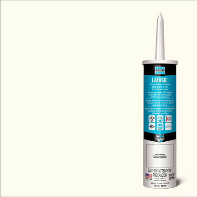 44 Bright White Latasil Silicone Sealant