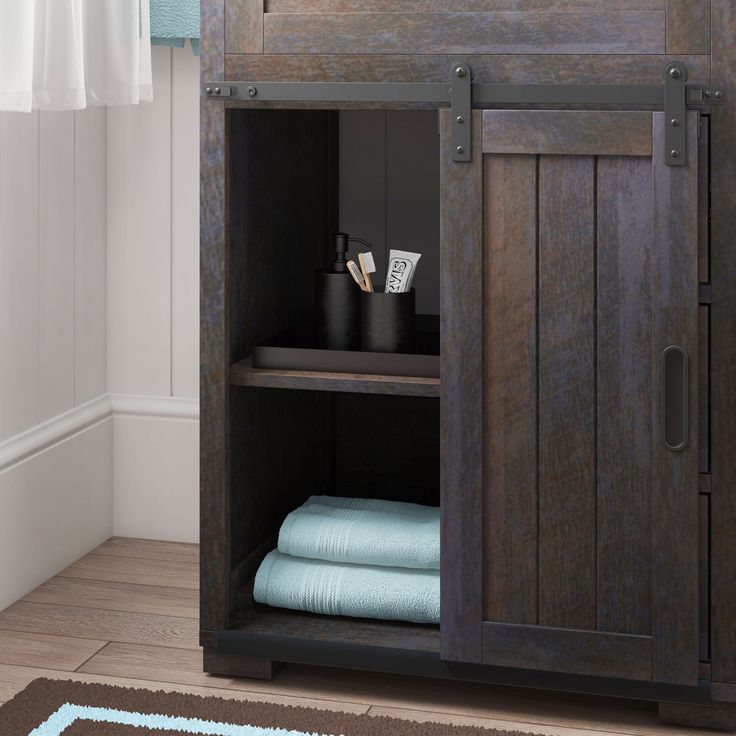 Style Selections Morriston 24-in Distressed Java Undermount Single Sink Bathroom Vanity with White Engineered Stone Top