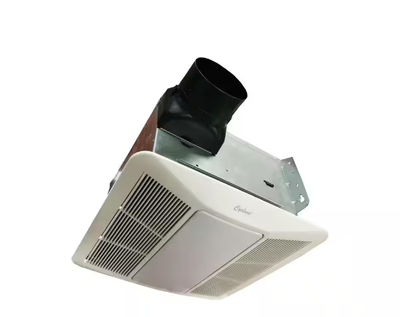 150 CFM Ceiling Bathroom Exhaust Fan with Light, ENERGY STAR