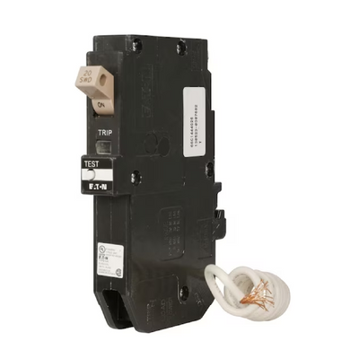 Eaton Type CH 20-Amp 1-Pole GFCI Circuit Breaker