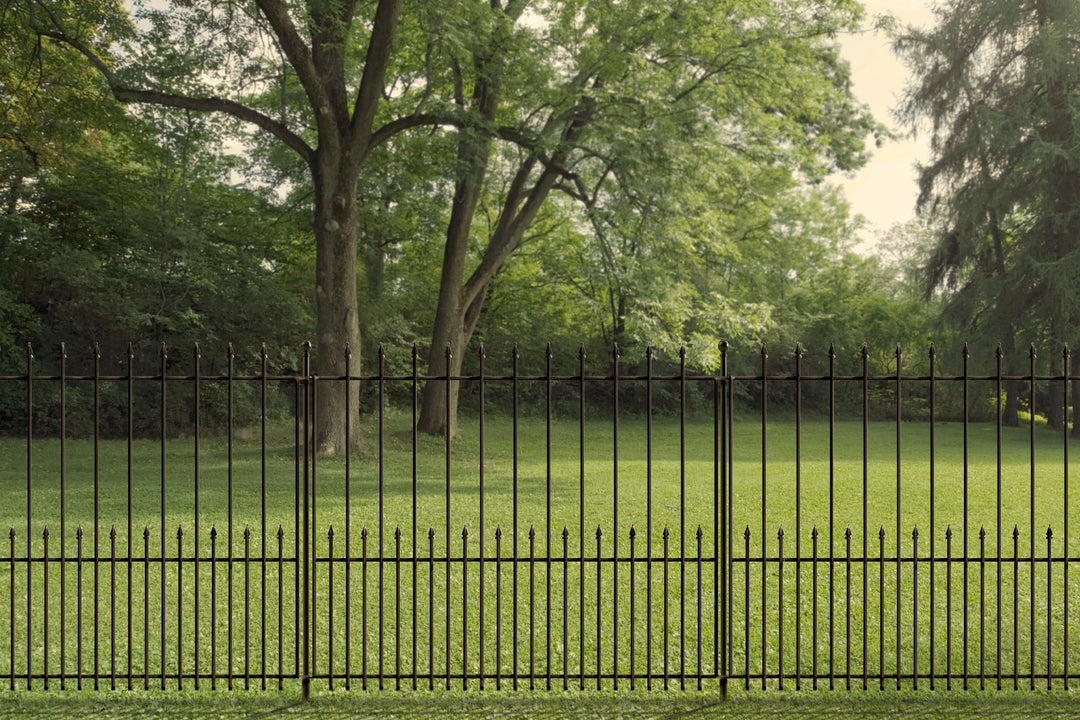 YARDLINK Empire 3-ft W Powder-coated Steel Pressed-point No Dig