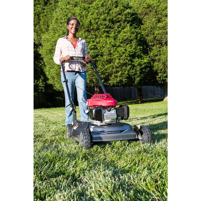 Honda 21 in. Variable Speed Gas Walk Behind Self Propelled Side Discharge Lawn Mower