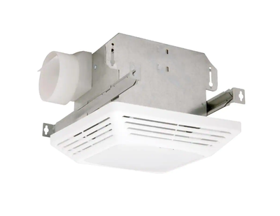 Advantage 70 CFM Ceiling Bathroom Exhaust Fan with Light