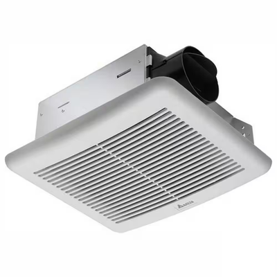 Slim Series 50 CFM Wall or Ceiling Bathroom Exhaust Fan, Energy Star