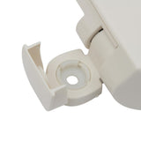 Round Slow Closed Front Toilet Seat with Quick Release Hinges in Biscuit - Super Arbor