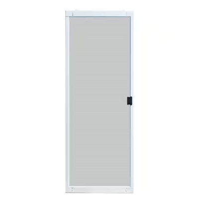 30"W x 80"H White Premium Sliding Patio Screen Door