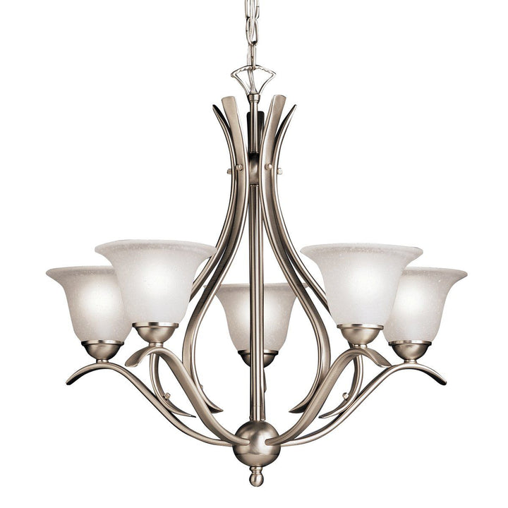 Kichler Dover 5-Light Brushed Nickel Transitional Chandelier