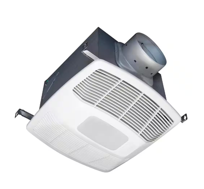 ENERGY STAR Certified Ultra Quiet Variable Dual Speed Ceiling Bathroom Exhaust Fan with LED Light