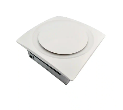 200 CFM Bathroom Exhaust Fan Ceiling or Wall Mount ENERGY STAR White