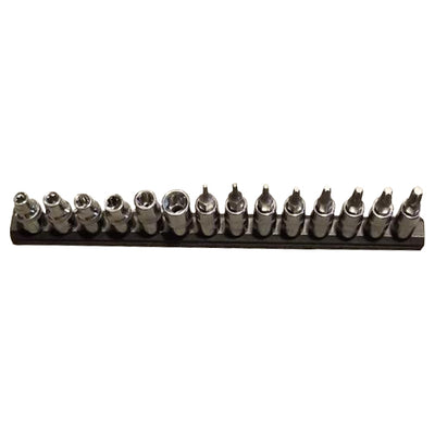 Husky 1/4 in. Drive Torx Bit Socket Set (14-Piece)