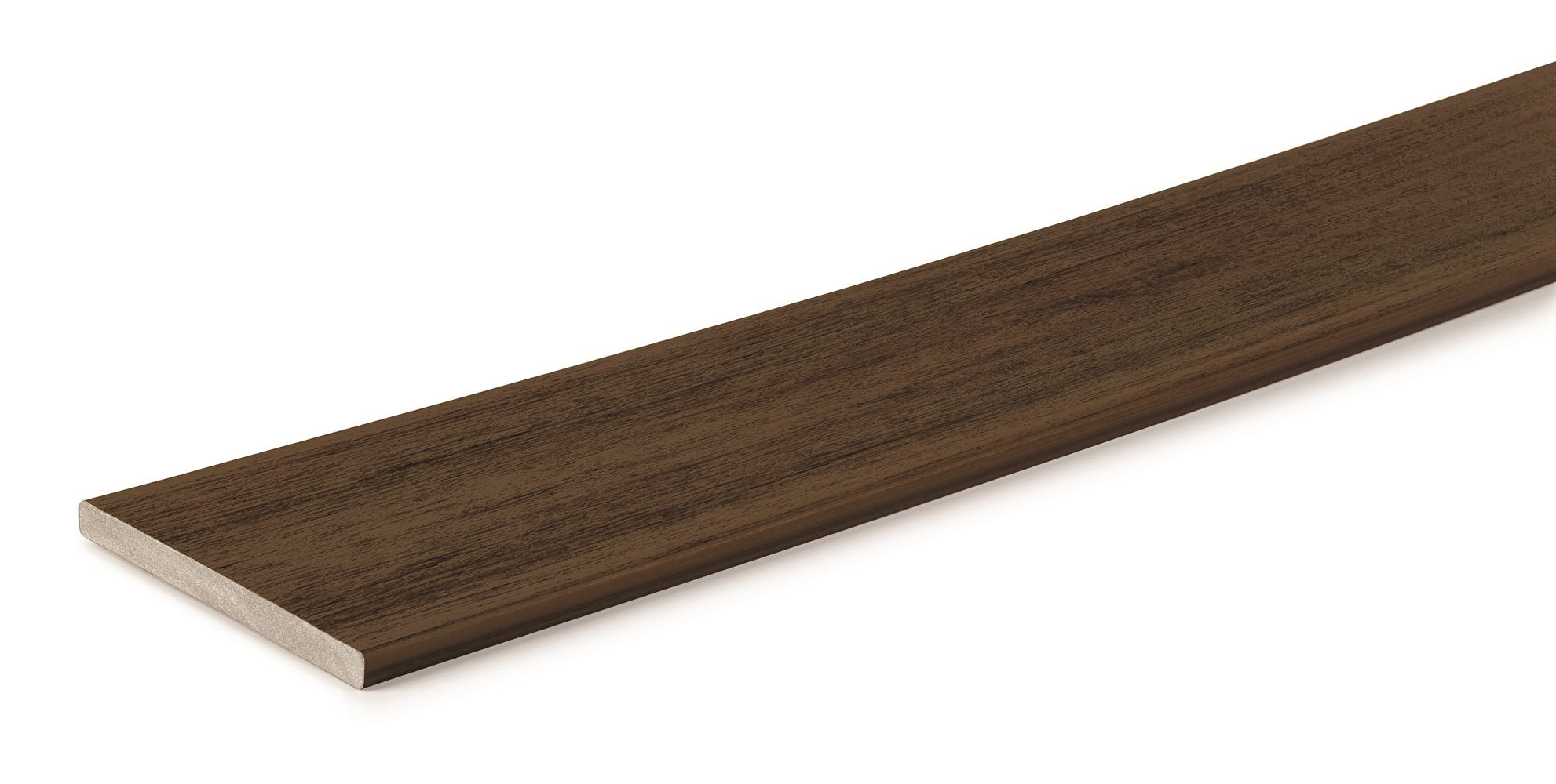 A single green leaf against a white background.