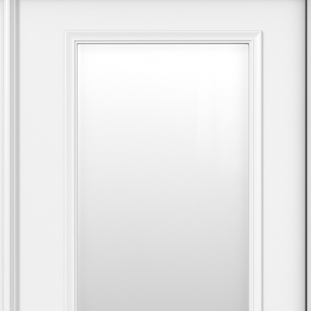 JELD-WEN 72-in x 80-in 4-9/16-in Low-E Primed Steel French Left-Hand Inswing Double Patio Door
