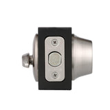 660 Series Satin Nickel Single Cylinder Deadbolt Featuring SmartKey Security with Microban Antimicrobial Technology - Super Arbor