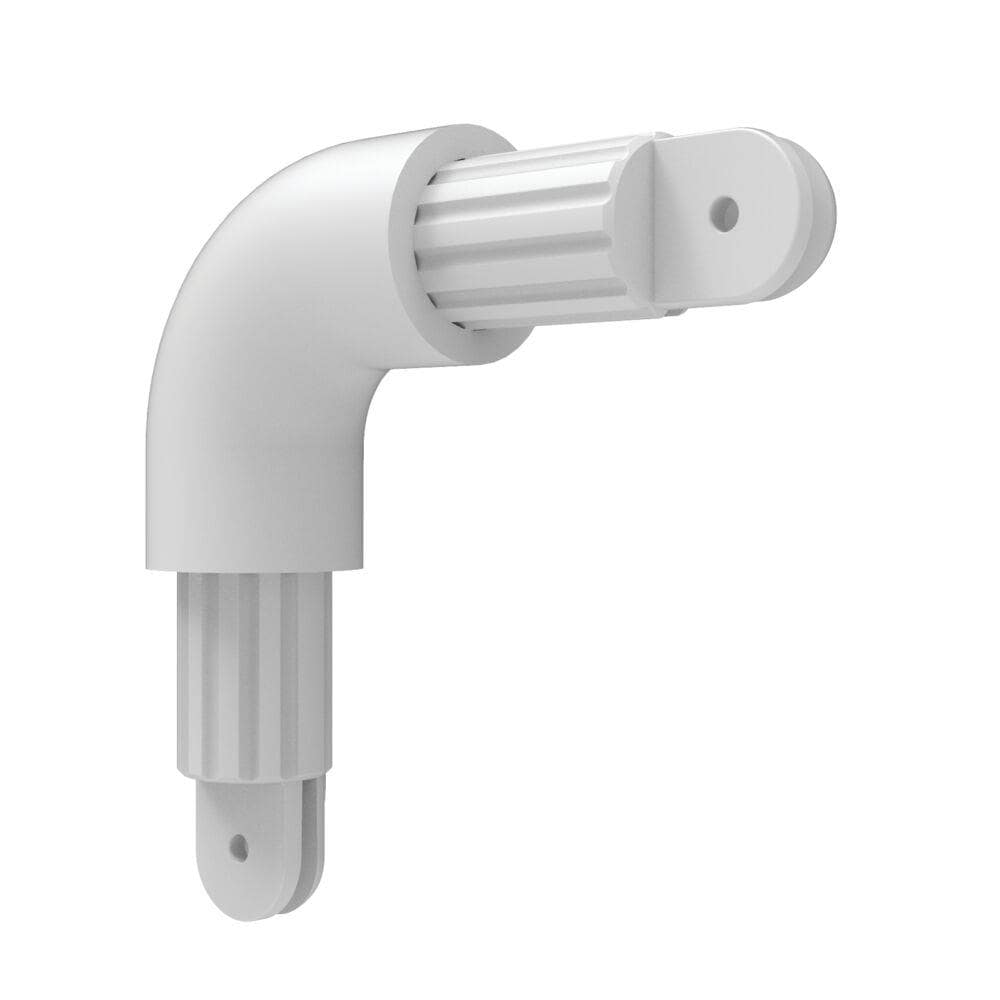 A single green leaf against a white background.