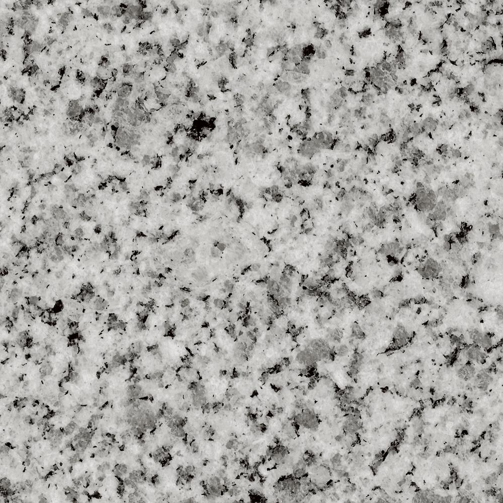 Transolid 37-in Rosselin White Granite Single Sink Bathroom Vanity Top