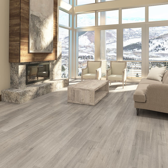 Style Selections Calabash Oak 7-mm T x 8-in W x 48-in L Wood Plank