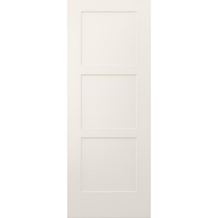 30 in. x 80 in. Birkdale Primed Smooth Solid Core Molded Composite Interior Door Slab